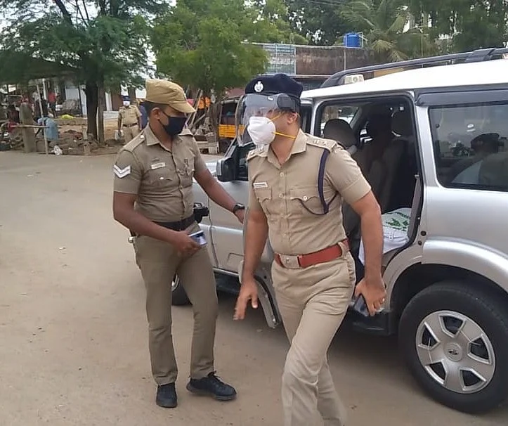 சம்பவ இடத்திற்கு வந்த தேனி எஸ்.பி
