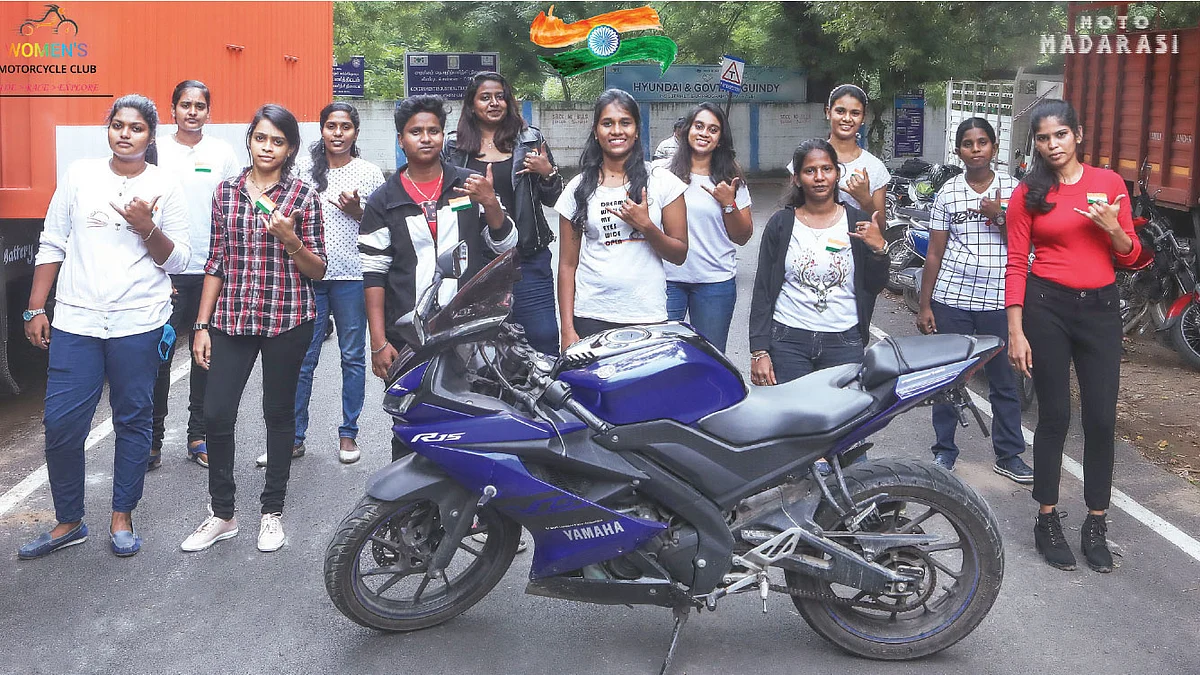 இது ‘மகளிர் மட்டும்’ பைக் க்ளப்!