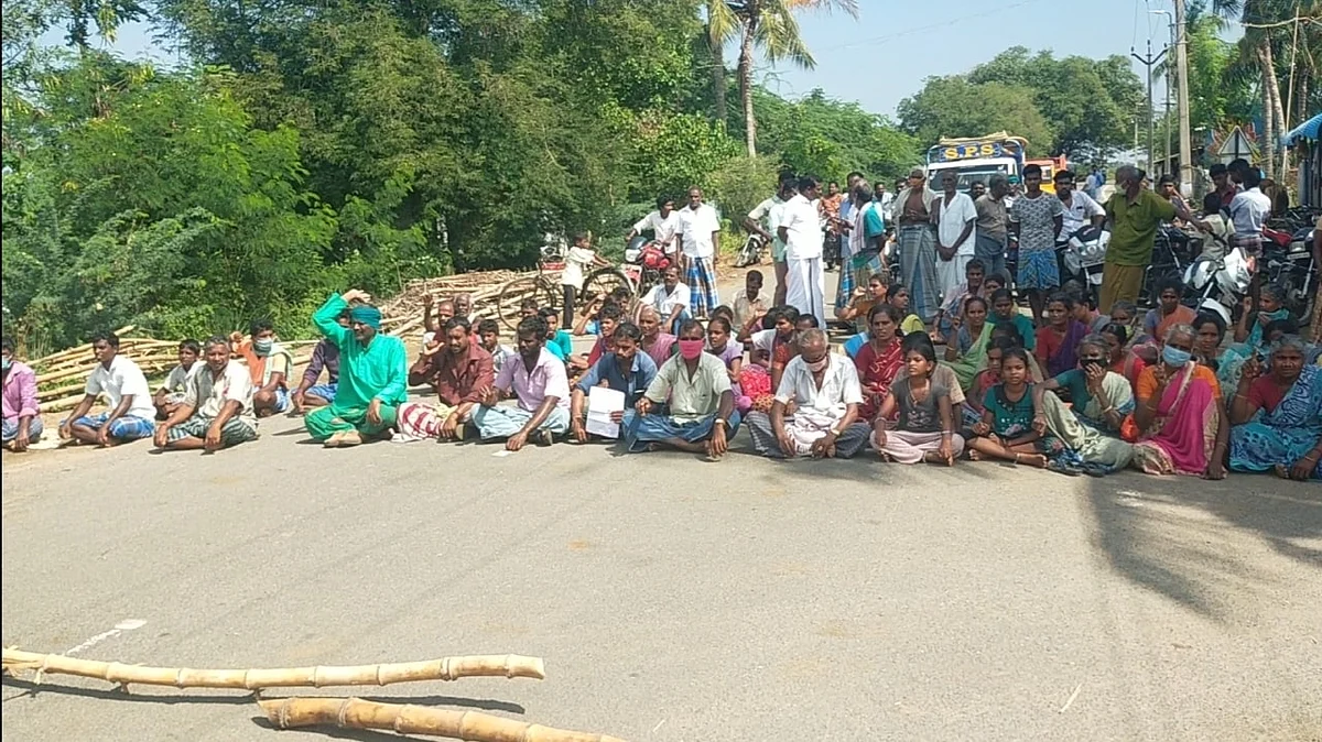 சாமிநாதனுக்காக நடந்த போராட்டம்