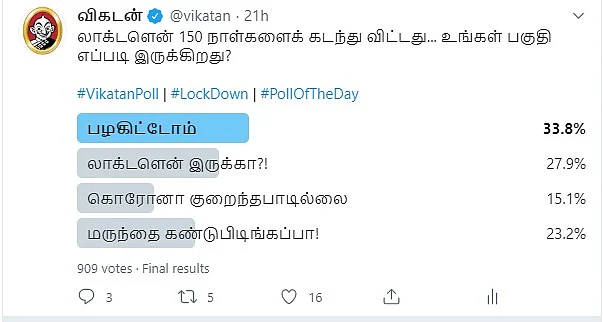 Lockdown | Vikatan Poll