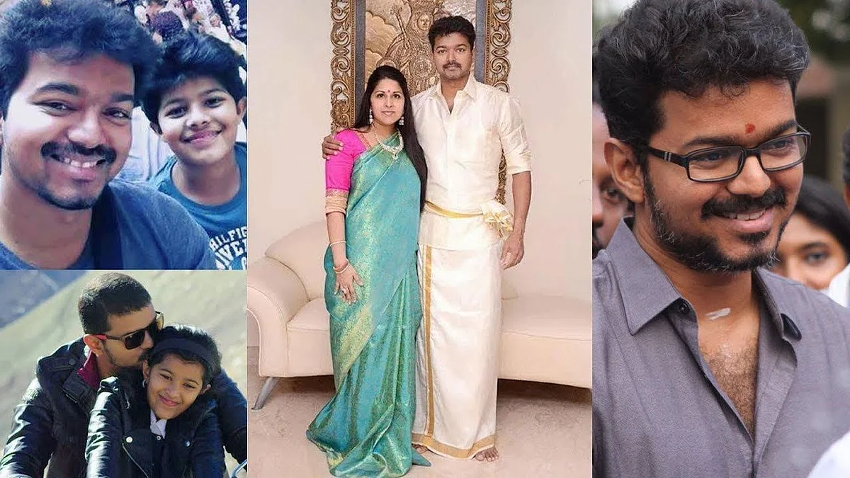 விஜய் குடும்பத்தினர்