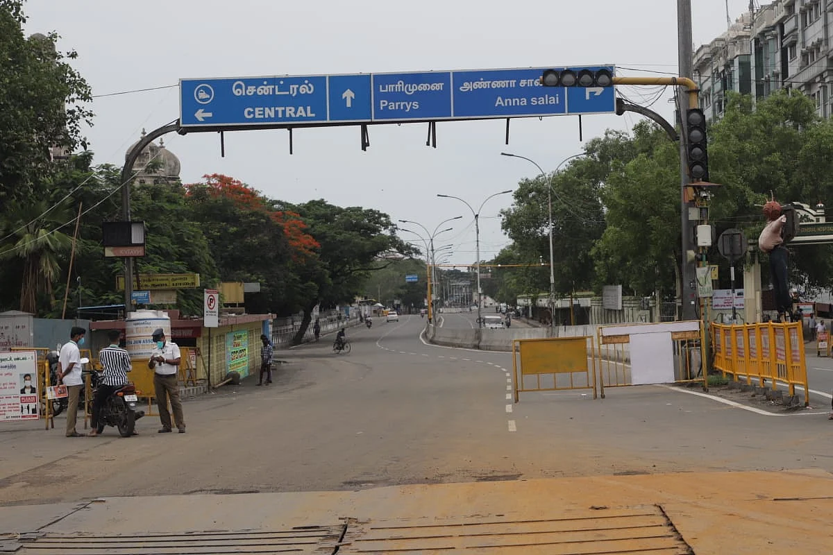 முழு ஊரடங்கு -சென்னை