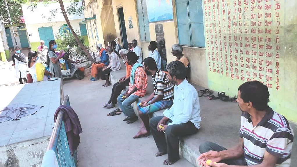மீட்கப்பட்ட ஆதரவற்ற முதியோர்