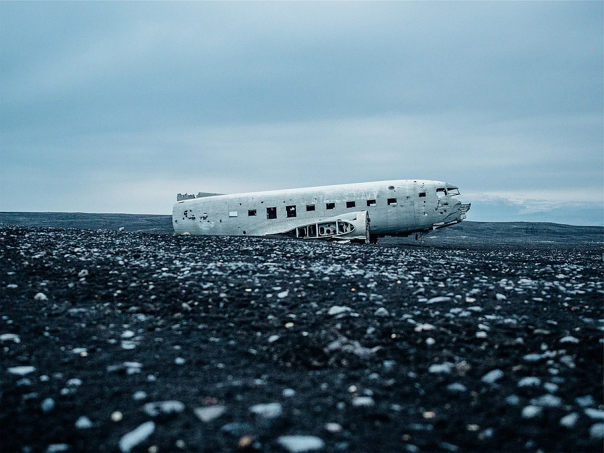 Airplane crash