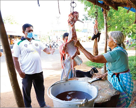 “45 வருஷமா கறிக்கடைதான் சோறு போடுது!” - செல்லம்மாள் பாட்டி