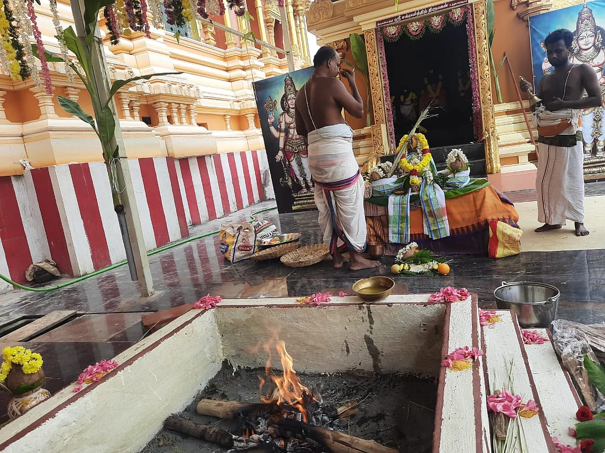 திருவடிசூலத்தில் தொடங்கியது சக்தி விகடன் நடத்தும் தன்வந்த்ரி மகாஹோமம்!