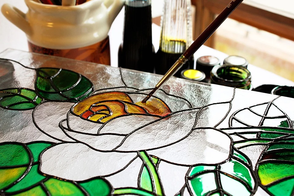 Glass painting