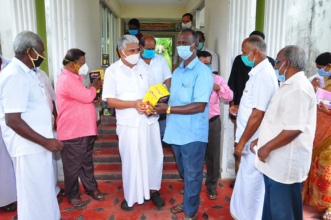 புதுச்சேரி கல்வி அமைச்சர் கமலக்கண்ணன்