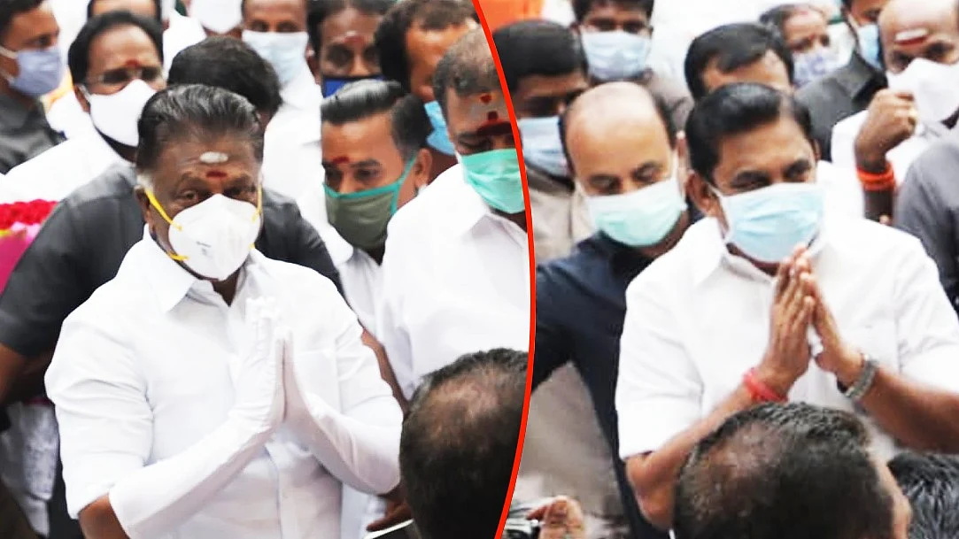 ஓ.பன்ன்னீர்செல்வம் - எடப்பாடி பழனிசாமி