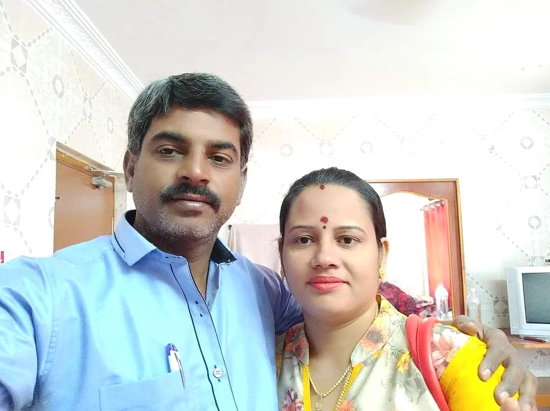 ரமேஷ்பாபு - அவருடைய மனைவி ஜெயந்தி