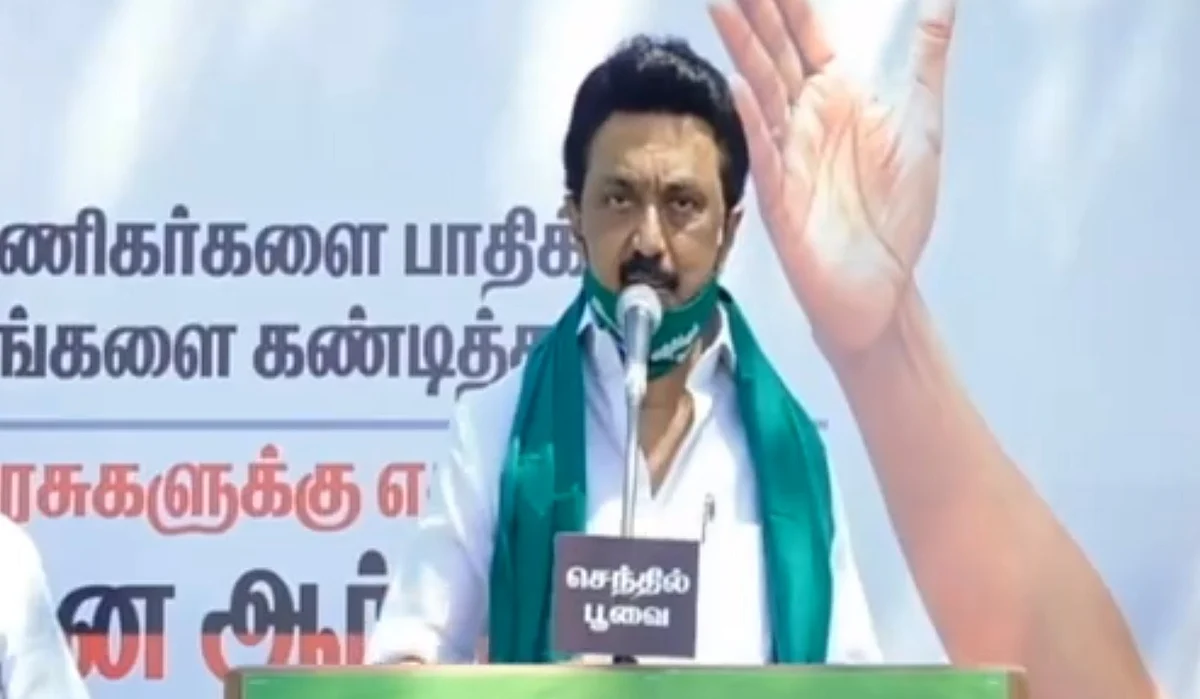 தி.மு.க தலைவர் ஸ்டாலின்