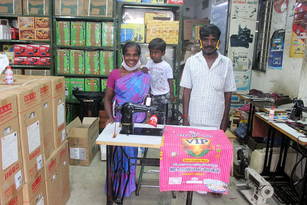 புதிய மெஷினோடு சரோஜா
