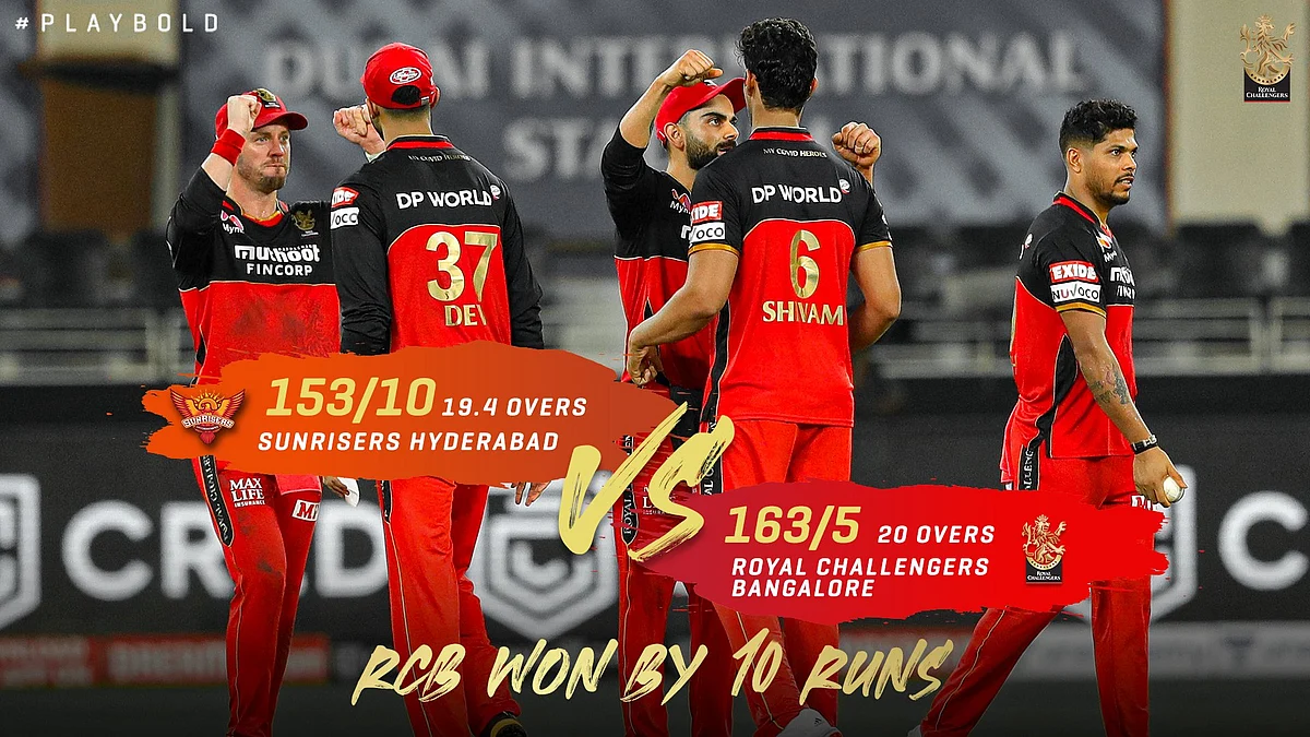 #SRHvsRCB
