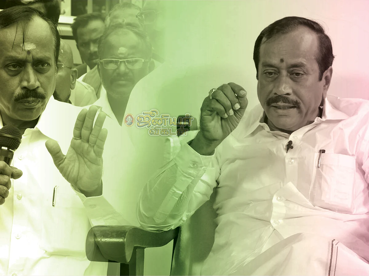 ``என்னைப் பற்றிப் பேச, இவர்களுக்கு எந்த உரிமையும் கிடையாது!" - ஹெச்.ராஜா பேட்டி