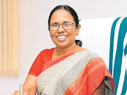 சிறந்த 50 சிந்தனையாளர்கள்... கேரள சுகாதாரத்துறை அமைச்சர் ஷைலஜா டீச்சர்