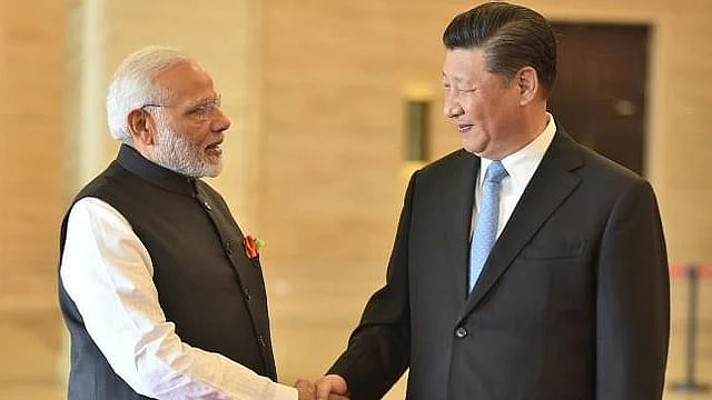 நரேந்திர மோடி - ஜி ஜின்பிங்