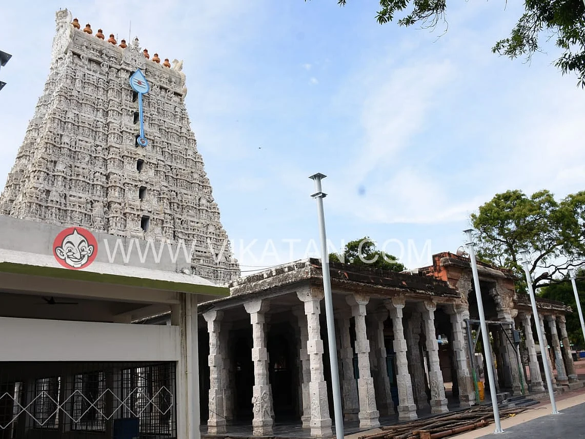 கொரோனாவால் களையிழந்த திருச்செந்தூர் ஆவணித் திருவிழா... ரத்து செய்யப்பட்ட தேரோட்டம்!
