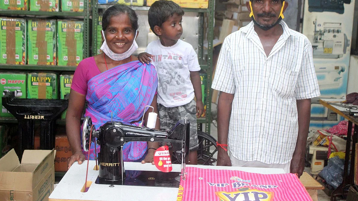 புதிய மெஷினோடு சரோஜா