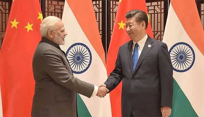 நரேந்திர மோடி - ஜி ஜின்பிங்