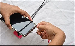 சிம்பிளாக செய்யலாம் சில்க் த்ரெட் நெக்பீஸ்!