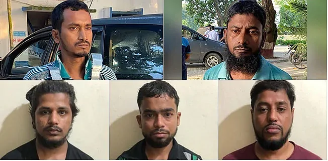 கைது செய்யப்பட்ட அல்-கொய்தா தீவிரவாதிகள்