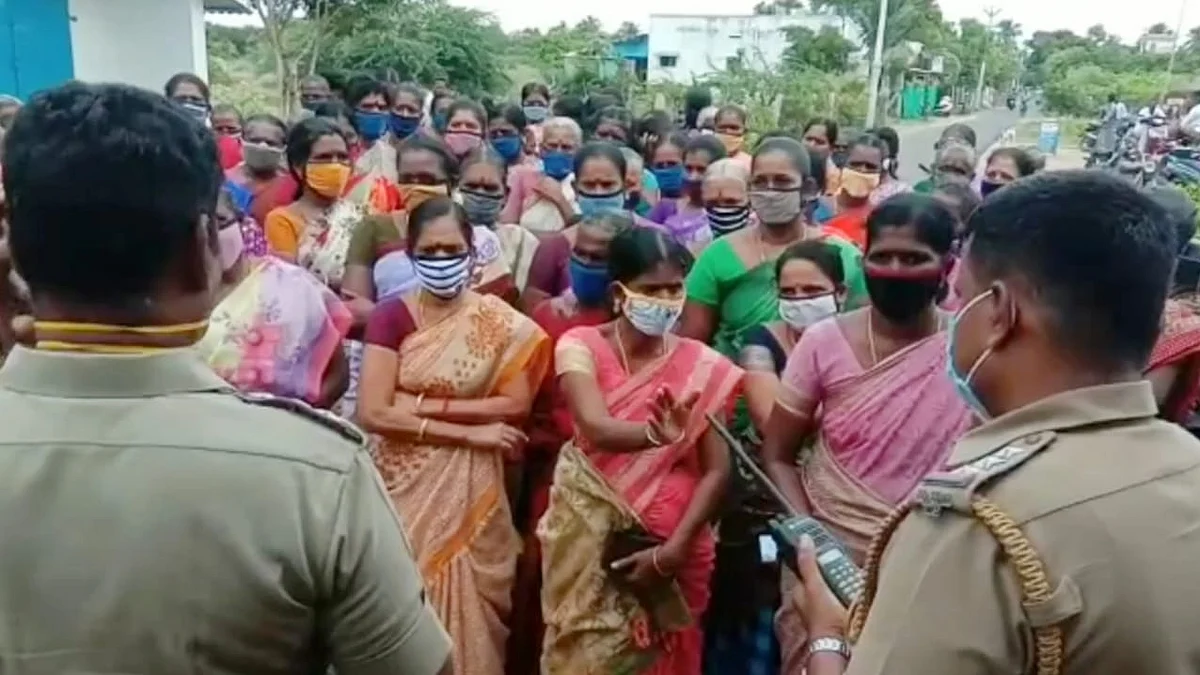 டாஸ்மாக் முற்றுகைப் போராட்டம்