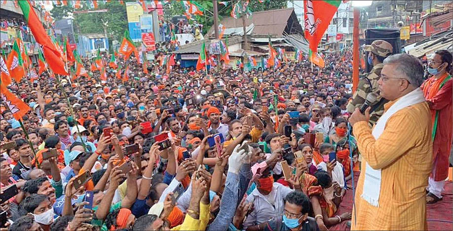 பாயும் பா.ஜ.க - திமிறும் திரிணாமுல்!