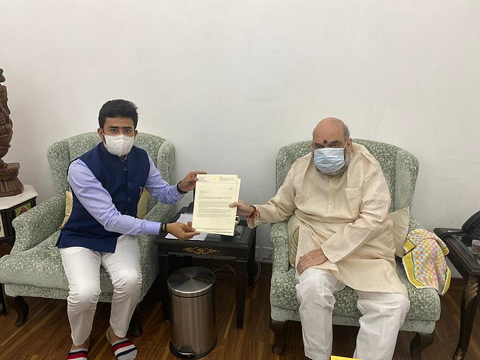 `பெங்களூர் பயங்கரவாதத்தின் மையமாகிவிட்டது!'- சர்ச்சையான பா.ஜ.க தேசிய இளைஞரணித் தலைவர் கருத்து