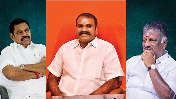 எடப்பாடி பழனிசாமி - எல்.முருகன் - ஓ.பன்னீர்செல்வம்