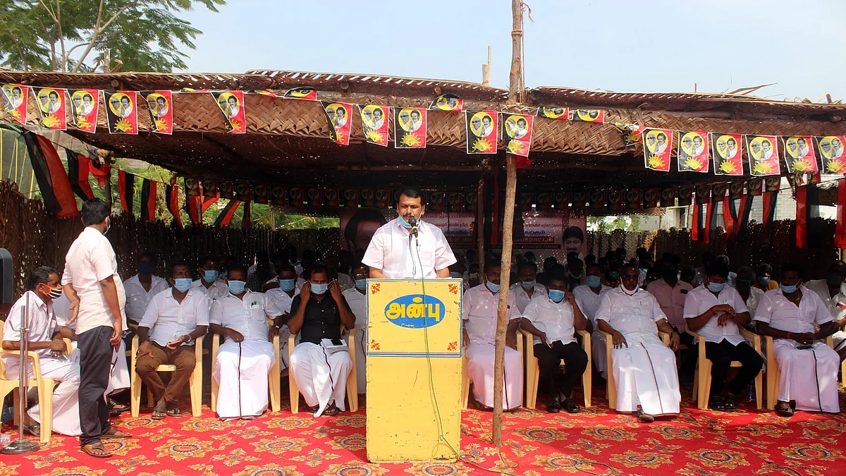 உண்ணாவிரதப் போராட்டத்தில் செந்தில் பாலாஜி