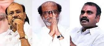 பா.ம.க - ரஜினி - பா.ஜ.க