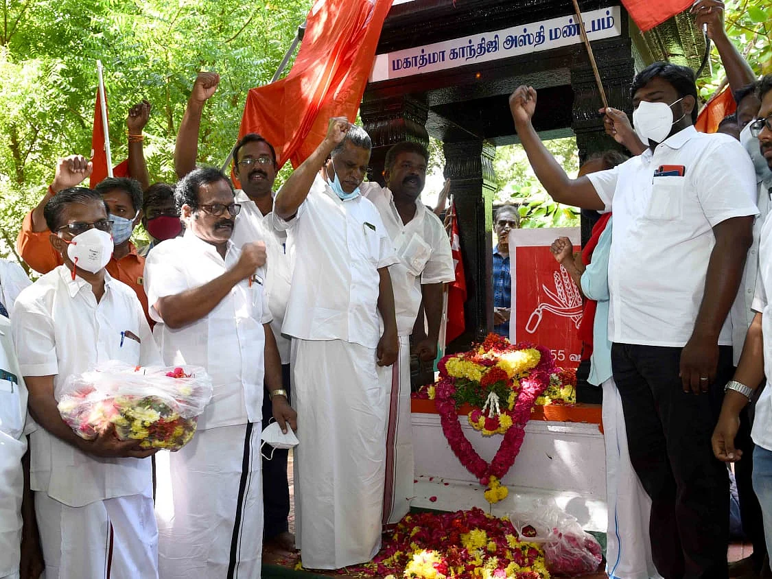 `ராகுலுக்கு ஏற்பட்ட நிலையைப் பார்த்தீர்களா?!' - மத்திய அரசை விமர்சித்த முத்தரசன்