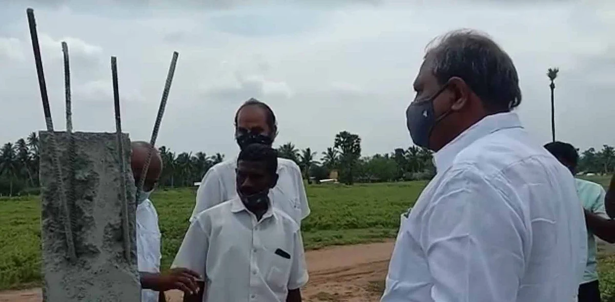 சின்ராஜ் எம்.பி ஆய்வு