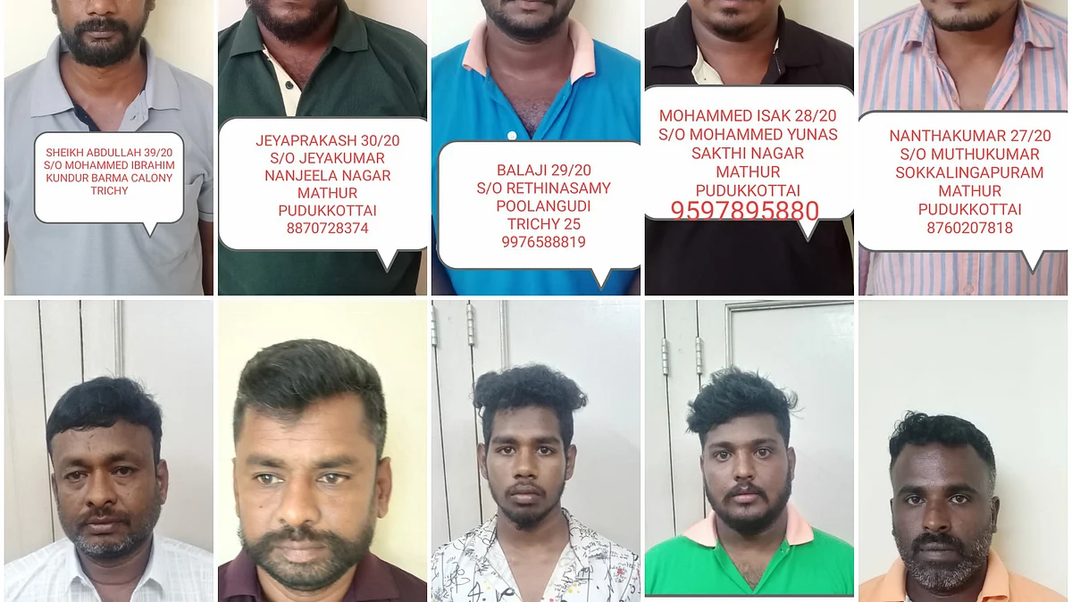 அ.தி.மு.க பிரமுகர் உட்பட 11 பேர் கைது