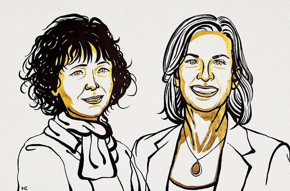 Emmanuelle Charpentier and Jennifer A. Doudna
