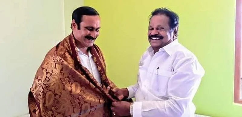 அன்புமணியுடன் முல்லைவேந்தன்