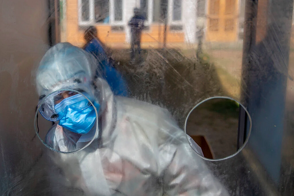 A health worker