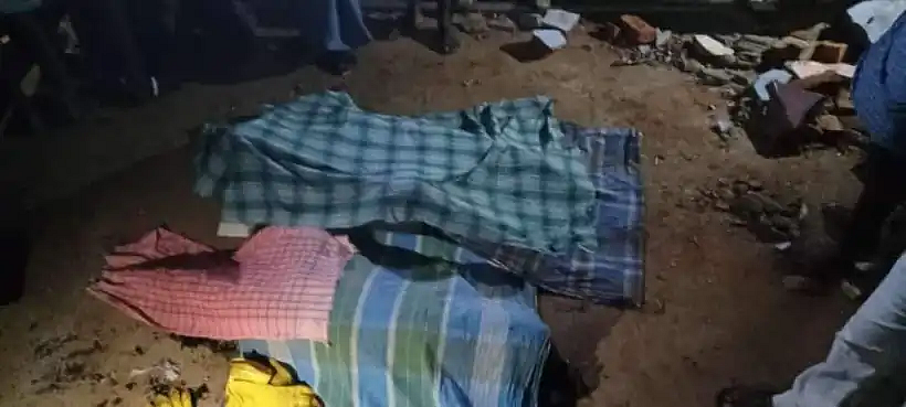தீ விபத்தில் இறந்த இருவர்