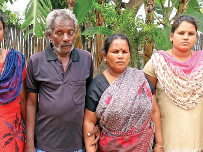 "பனைமரம் தாய்மாதிரி... கைவிடாது!" - பார்வையற்ற பனையேறி முருகாண்டி