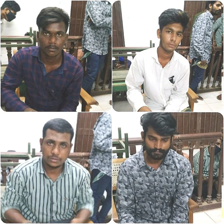 `சென்னை வழக்கறிஞர் கொலை!’ - வாணியம்பாடி நீதிமன்றத்தில் சரணடைந்த ரௌடி கும்பல் 2 சரணடைந்த ரௌடி கும்பல்