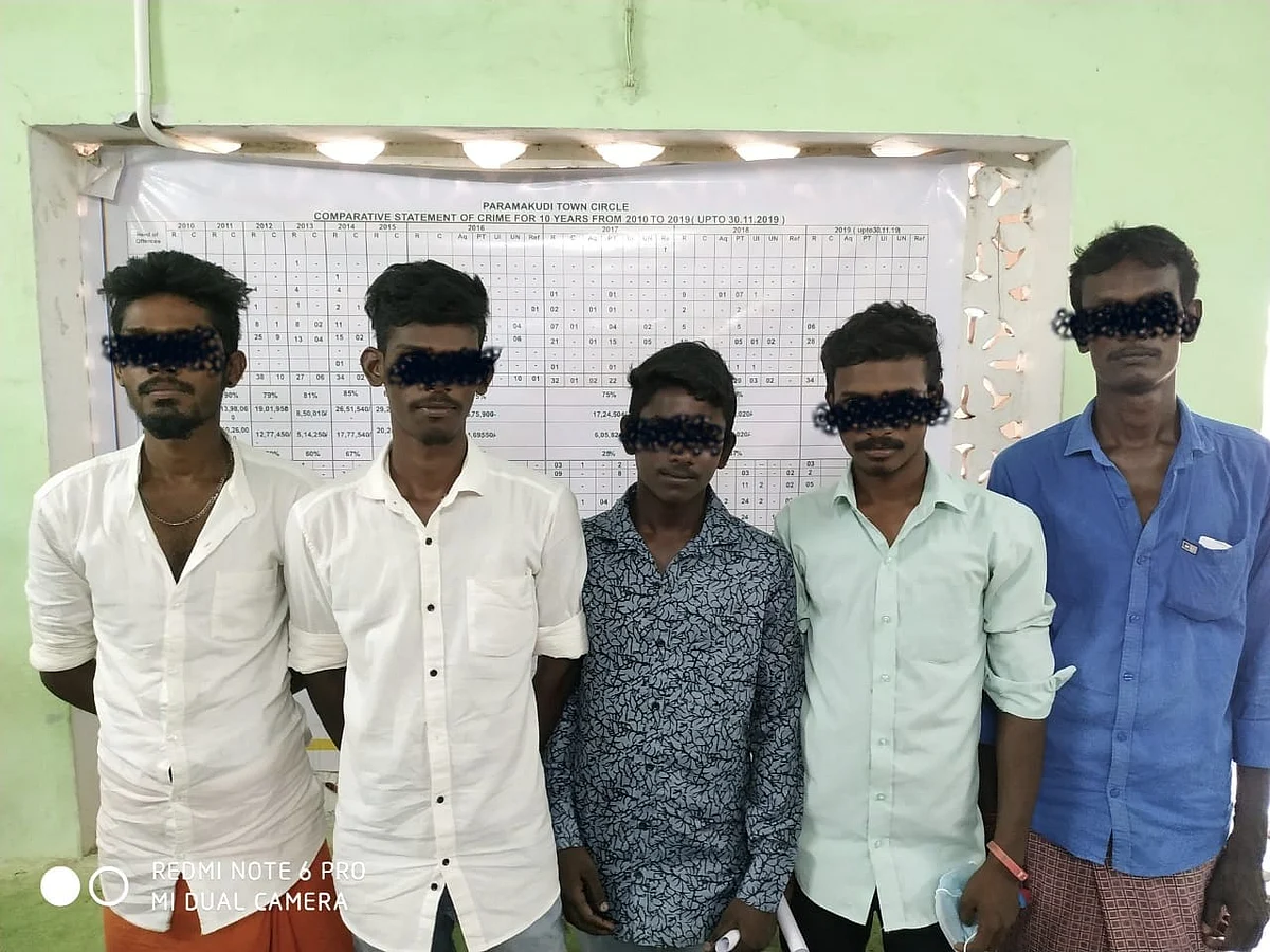 இமானுவேல் சேகரன் குருபூஜை விதி மீறலில் கைதானவர்கள்.