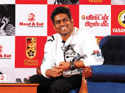 “ஏ.ஆர்.ரஹ்மானுக்கு தேங்க்ஸ்..!” - ஆனந்த விகடன் பிரஸ்மீட்டில் யுவன் ஷங்கர் ராஜா!