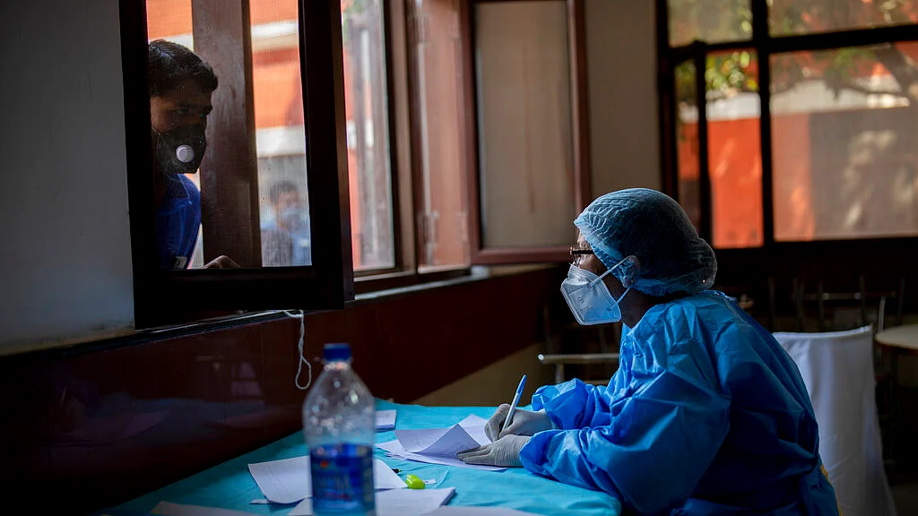 A health worker