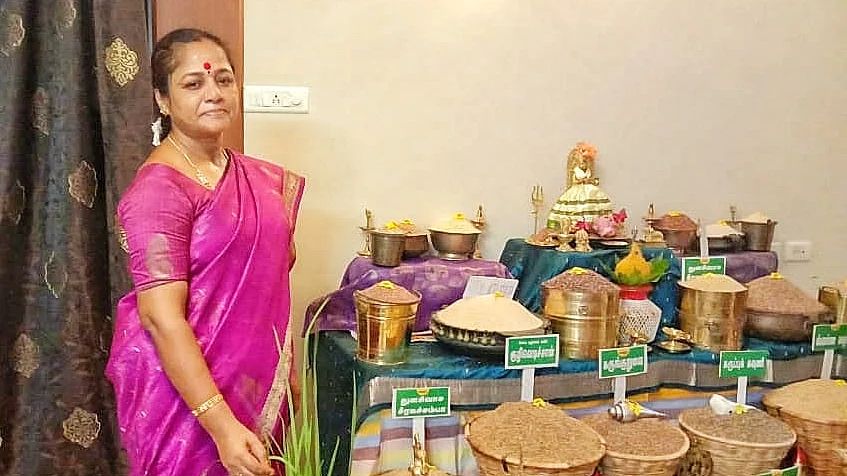 கொலுவில் பாரம்பர்ய அரிசி வகைகள்
