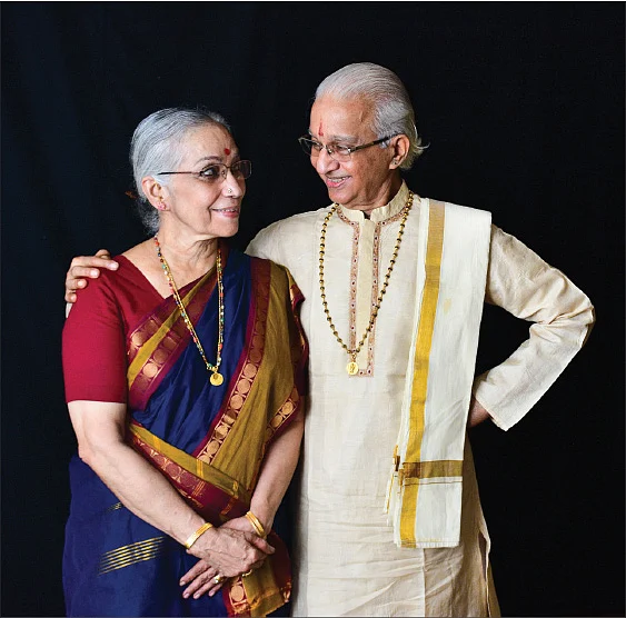 பாரம்பர்ய பரதம்... பரபர விளம்பரம்... அசத்தும் காதல் தம்பதி