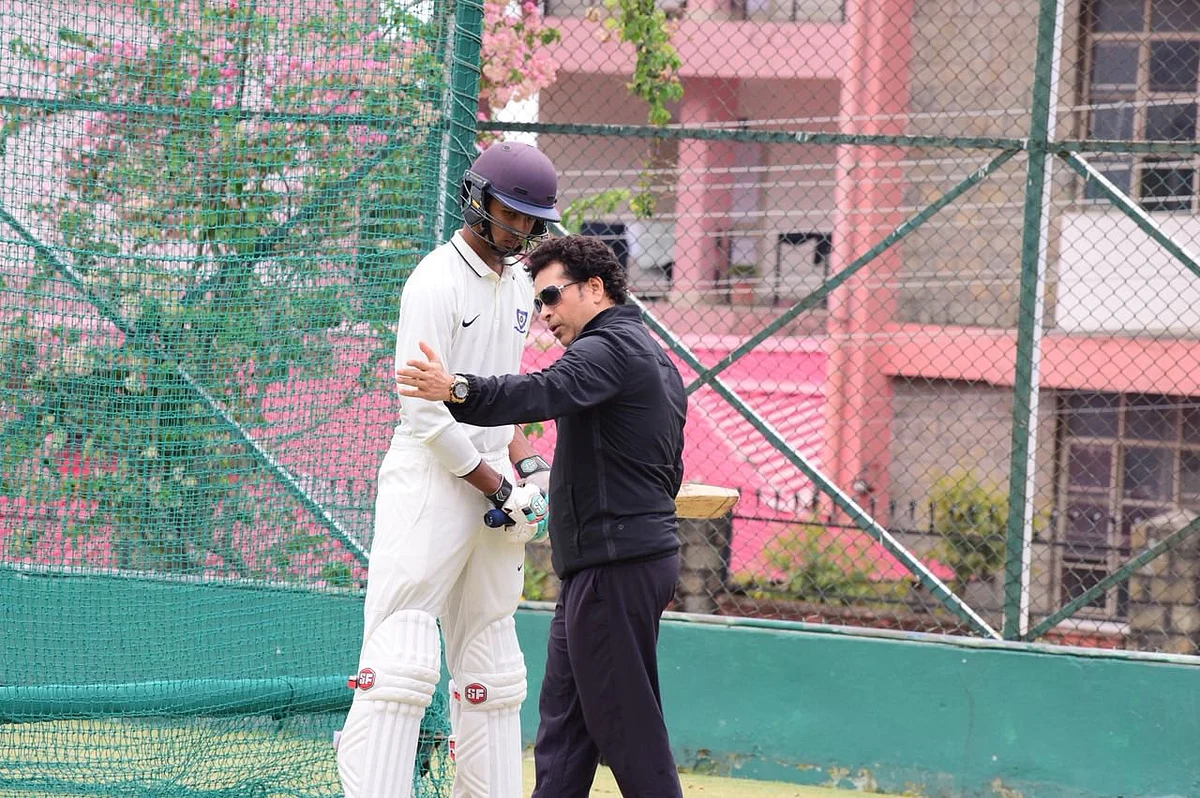 Devdutt Padikkal, Sachin Tendulkar