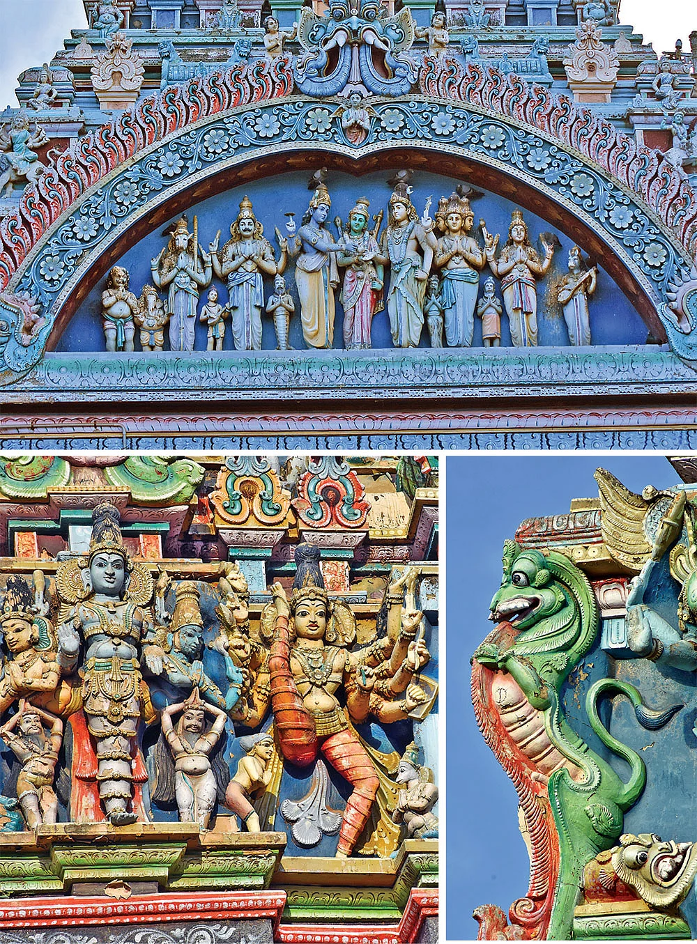 ஏகபாத மூர்த்தியும், காளியை நாணுறச் செய்த ஆடல் மூர்த்தியும்...