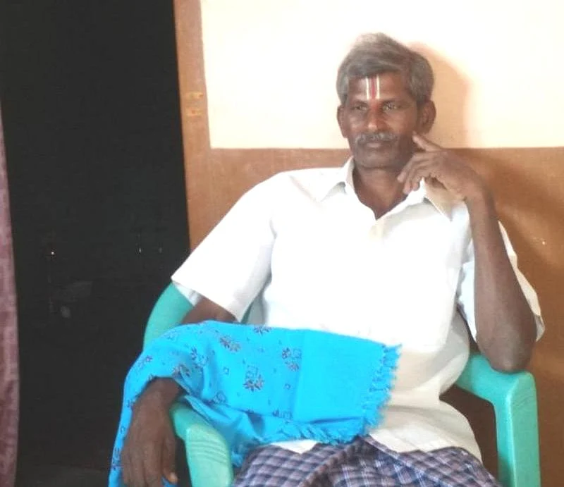 கொலை செய்யப்பட்ட பெருமாள்