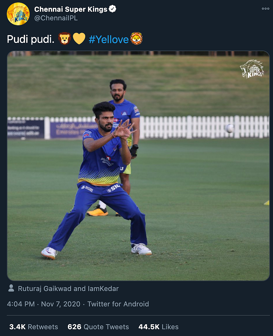 CSK Social Media Viral Moments