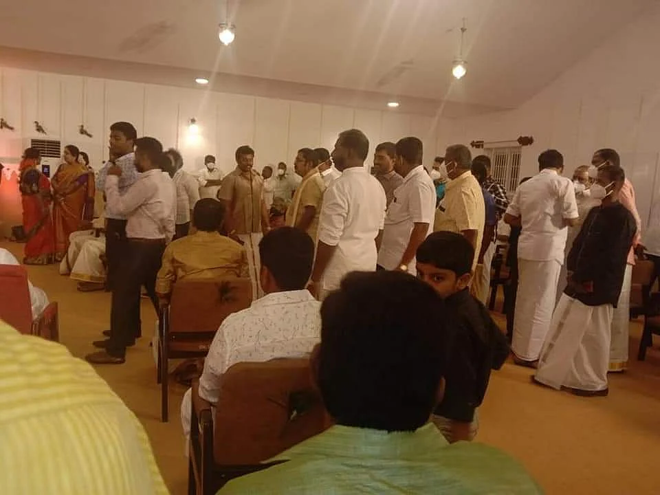 தினகரன் மகள் நிச்சயதார்த்த விழாவில்